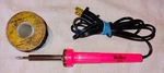 Weller SP23L 25WATT Soldering Iron And Partial Roll Of - Tested. Fixed Price $13.00.