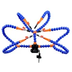 6-ARM Soldering Iron Stand Helping Holder Third Hand Flexible Magnifier Welding. Fixed Price $20.48.