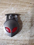Vintage Novelty Butane Lighter Alien Head Dark Case Red Eyes. Fixed Price $5.67.
