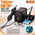 Digital Iron Station Hot Air Gun Desoldering Rework Kit. Fixed Price $35.99.