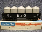 4-9301 American Flyer & Gondola In Ob. Fixed Price $19.99.