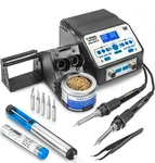 X-tronic 8010-XTS Dual Antistatic Digital Soldering Iron Station Kit. Fixed Price $79.80.