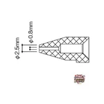 Hakko NOZZLE/0.8MM N50B-03 Desoldering Tool. Fixed Price $47.98.