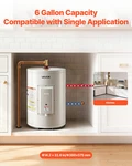 Vevor Gallon Electric Water Heater 1600W Point Of Use Tank 120V Led. Fixed Price $179.99.