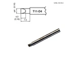 Hakko T11-D4 Series Soldering Tip; Chisel, 4MM X 7.5MM. Fixed Price $32.22.