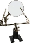 Helping Hand Magnifier Adjustable 5X Magnifying Glasswith Dual Alliga. Fixed Price $18.46.