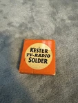 Vintage Kester Tv Radio Solder Box. Fixed Price $25.00.