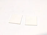 (1) High Purity Alumina Ceramic Substrate 28MM Square X 1.27MM O Plate. Fixed Price $19.00.